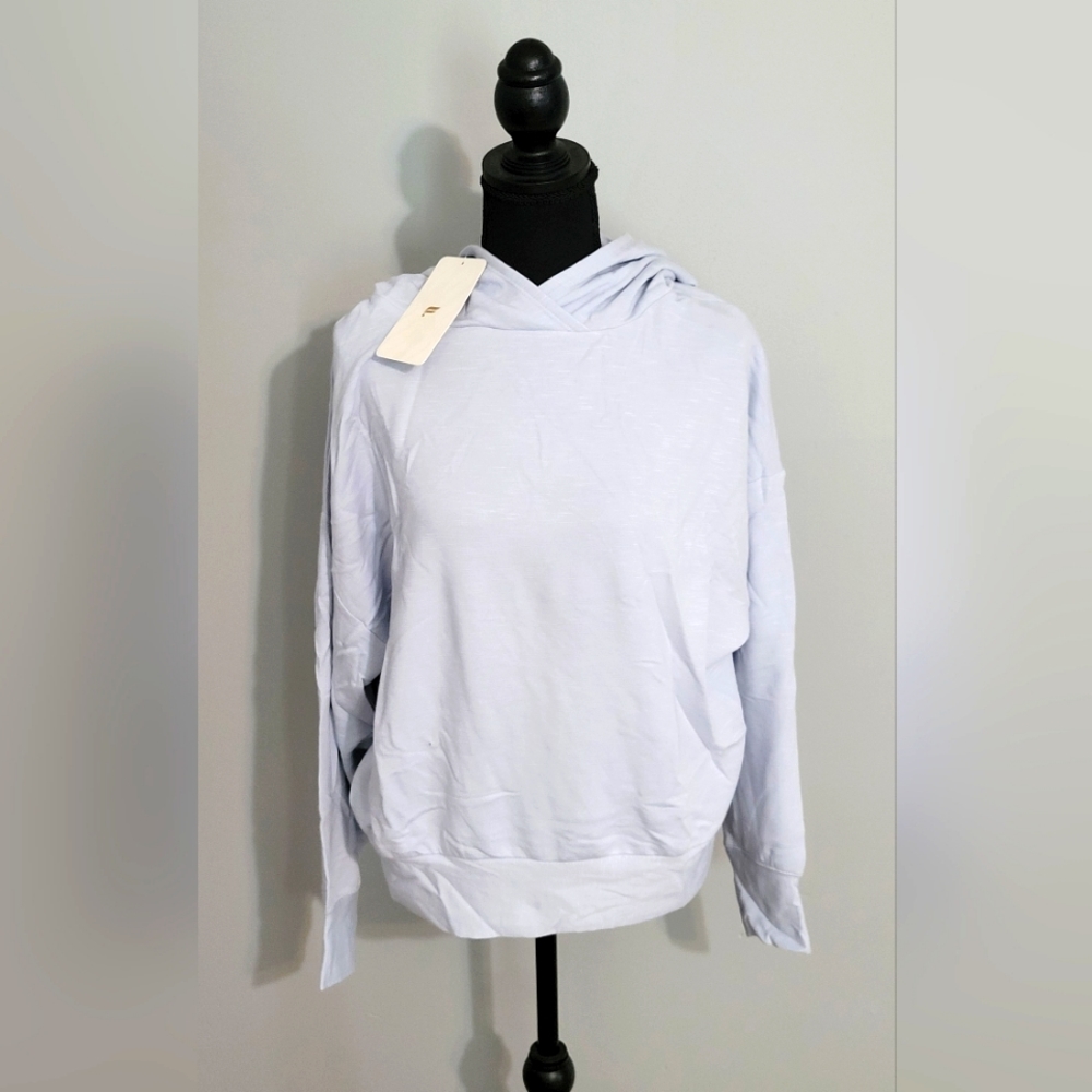 NWT Fabletics Baby Blue Bo Hoodie